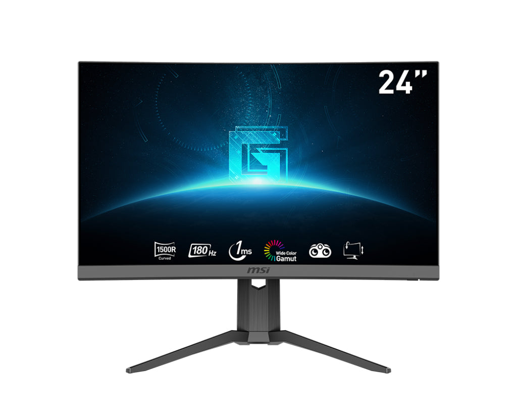 MSI G24C6P E2 computer monitor 60.5 cm (23.8") 1920 x 1080 pixels Full HD LCD Black