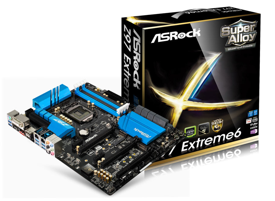Asrock Z97 Extreme6 Intel® Z97 LGA 1150 (Socket H3) ATX