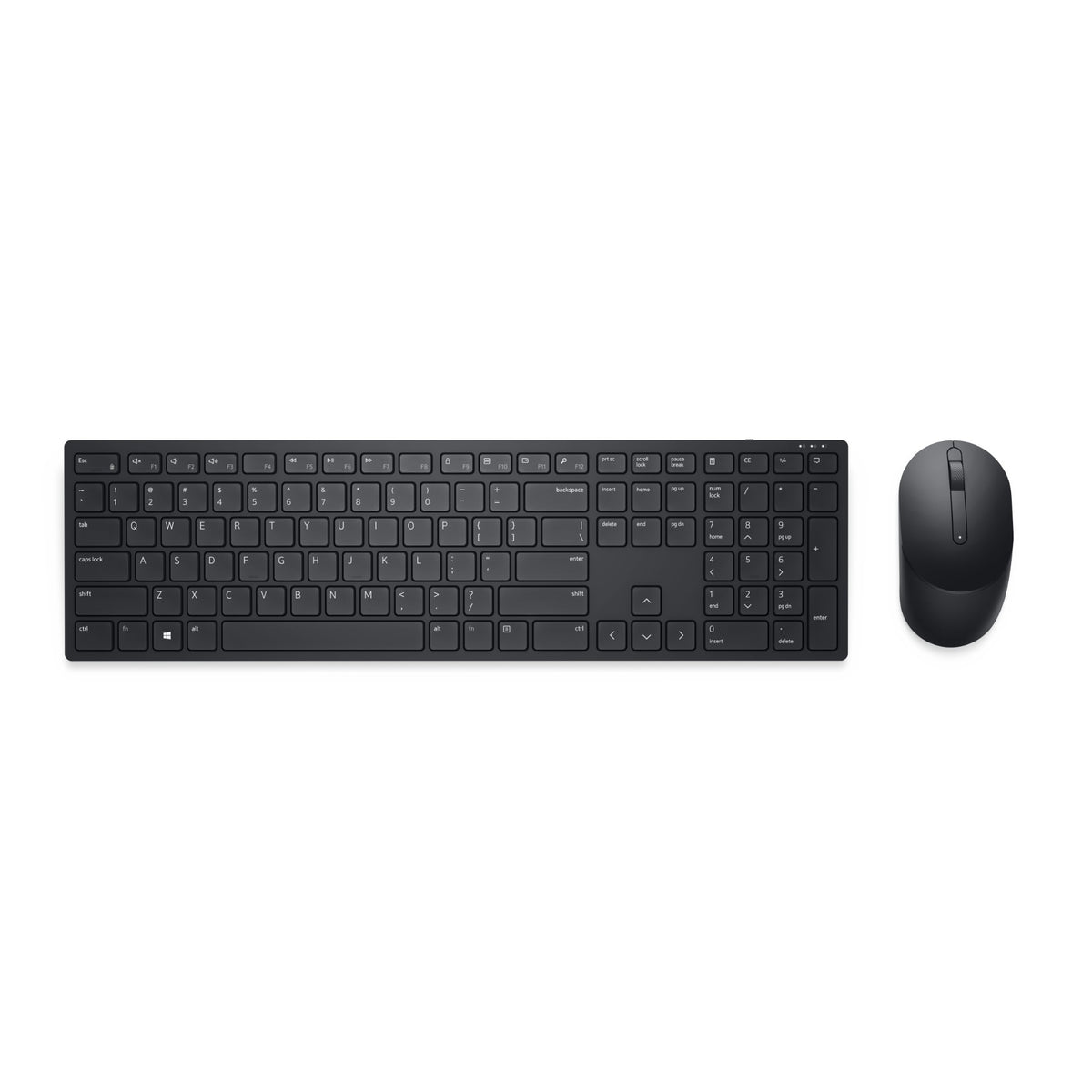 DELL Pro Keyboard and Mouse - KM5221W - Czech/Slovak (QWERTZ) - Black