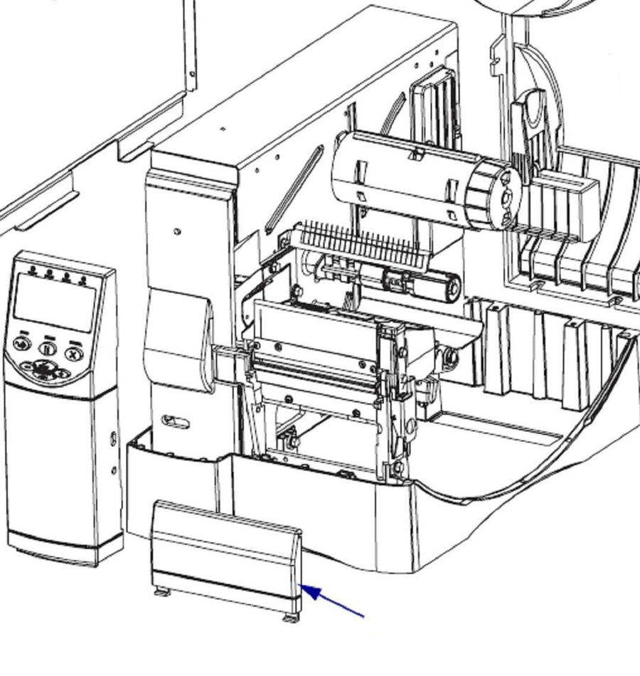 Zebra Kit Front Lower Cover ZM400