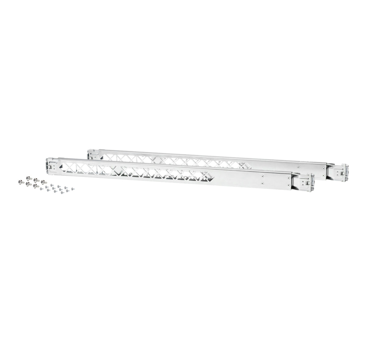 HPE Aruba Networking X414 1U Universal 4‑post Rack Mount Kit Mounting kit