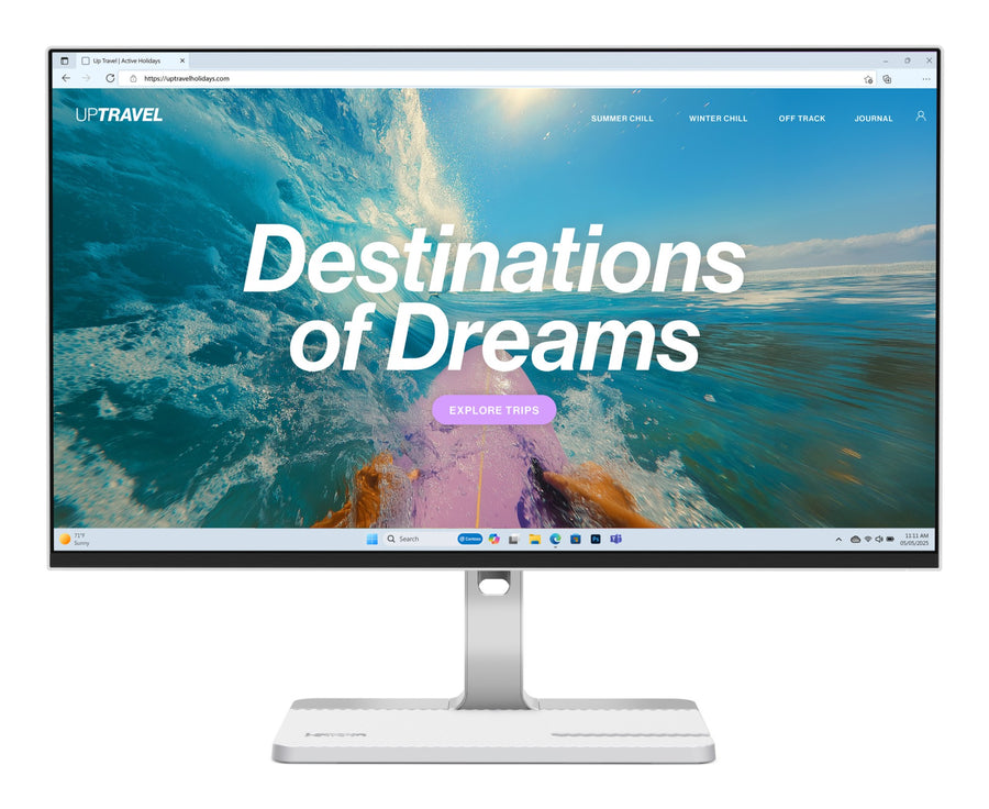 Lenovo L24D-4C computer monitor 60.5 cm (23.8") 1920 x 1080 pixels Full HD LCD Grey