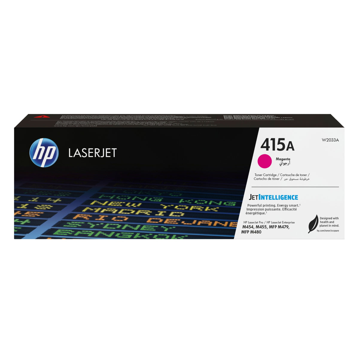 HP W2033A/415A Toner cartridge magenta, 2.1K pages ISO/IEC 19798 for HP E 45028/M 454