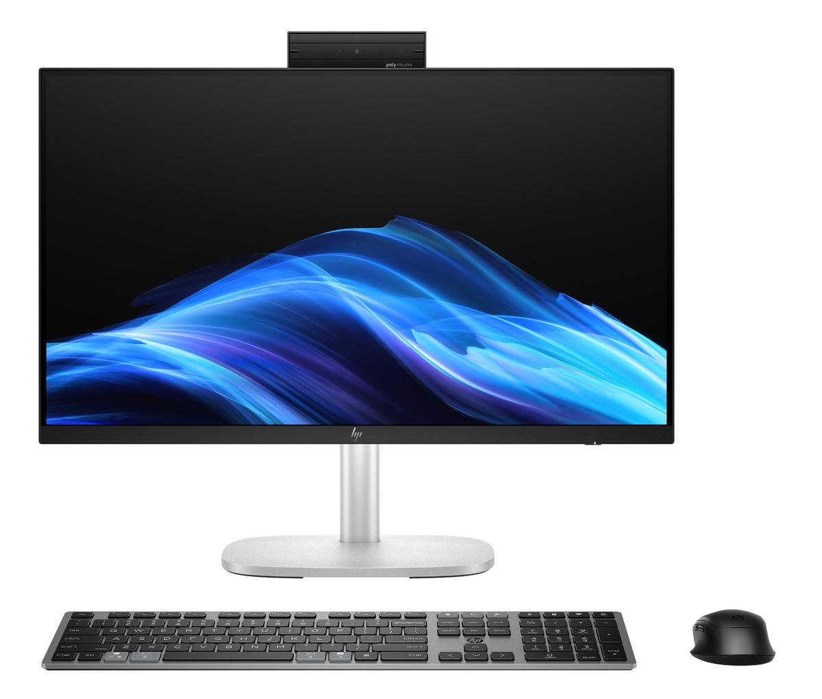 HP EliteStudio 8 G1i AI PC Wolf Pro Security Edition Intel Core Ultra 7 265 60.5 cm (23.8") 1920 x 1080 pixels Touchscreen All-in-One PC 32 GB DDR5-SDRAM 1 TB SSD Windows 11 Pro Wi-Fi 7 (802.11be) Silver