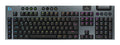 Logitech G G915 X Lightspeed keyboard Gaming USB + RF Wireless + Bluetooth QWERTY US International Black