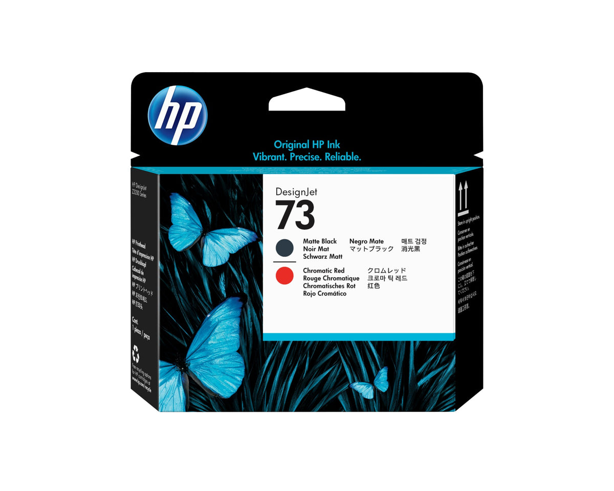 HP CD949A/73 Printhead black matt +chrom. red 130ml for HP DesignJet Z 3200