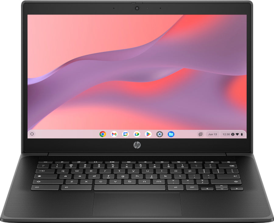 HP Fortis G1i 14 inch Chromebook Intel� N N150 35.6 cm (14") Touchscreen Full HD 8 GB LPDDR5x-SDRAM Wi-Fi 6E (802.11ax) ChromeOS Black