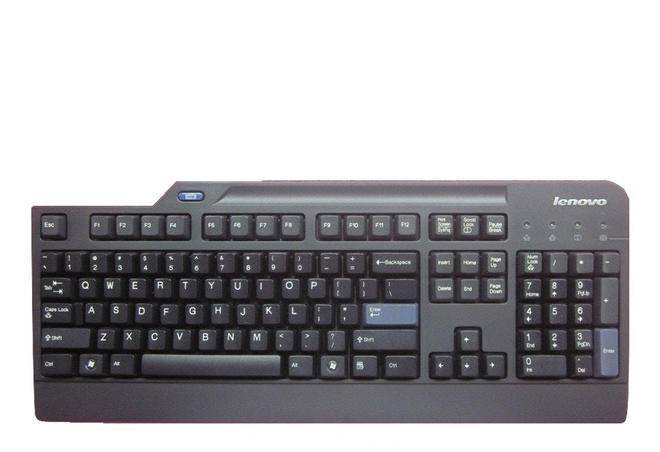 Lenovo FRU03X8129 keyboard USB US English Black