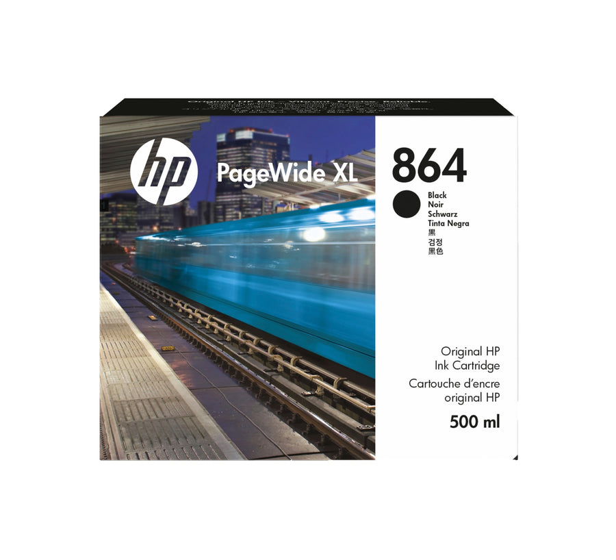 HP 3ED86A/865 Ink cartridge black 500ml for HP PageWide XL 4200