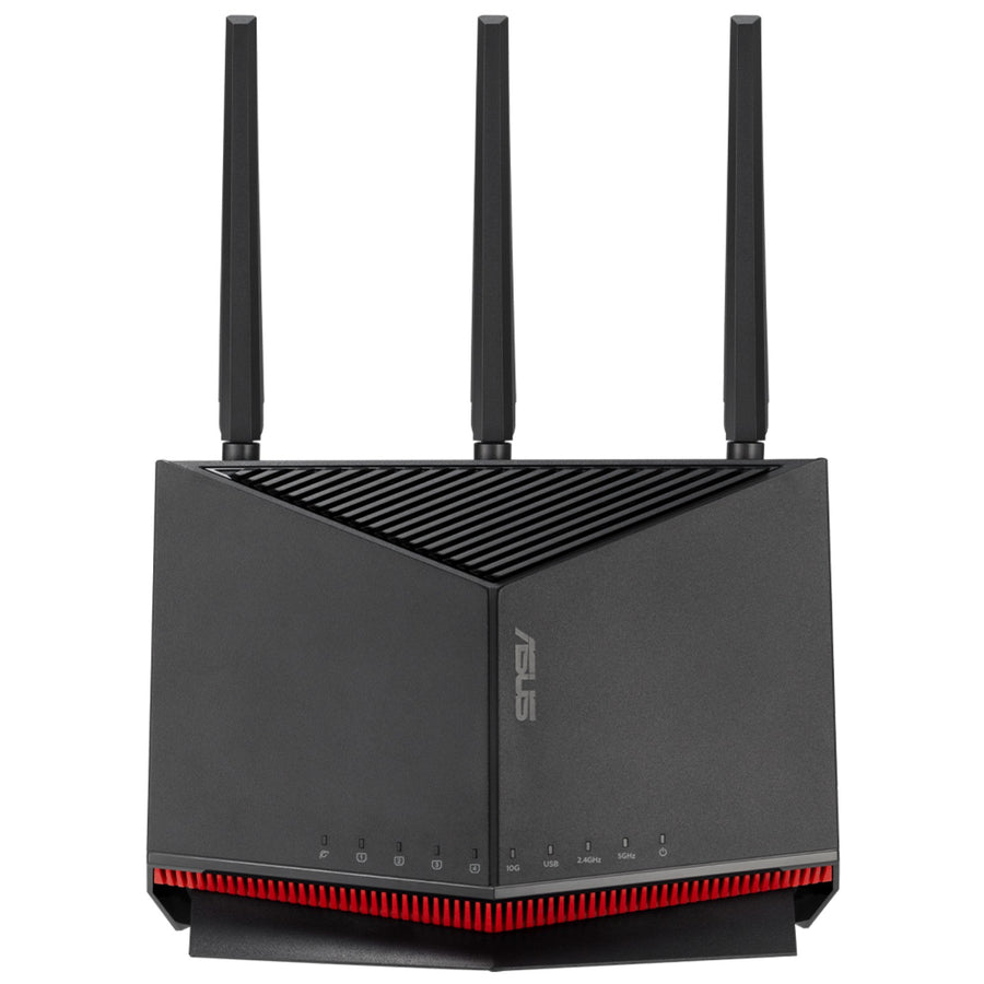 ASUS RT-BE86U wireless router 10 Gigabit Ethernet Dual-band (2.4 GHz / 5 GHz) Black