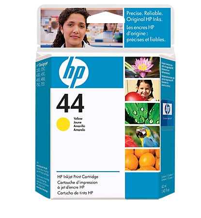 HP 51644YE/44 Printhead cartridge yellow, 1.6K pages ISO/IEC 24711 42ml for HP DesignJet 350 C/750 C