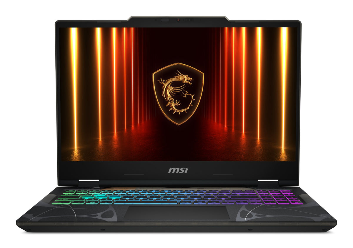 MSI Cyborg 15 B2RWEKG-021UK Intel Core 7 240H Laptop 39.6 cm (15.6") Full HD 16 GB DDR5-SDRAM 512 GB SSD NVIDIA GeForce RTX 5050 Wi-Fi 6E (802.11ax) Windows 11 Home Black