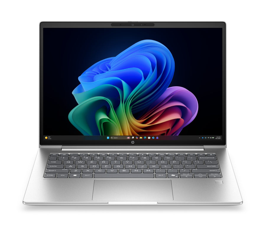 HP ProBook 4 G2a 14 inch Notebook Next Gen AI PC Wolf Pro Security Edition Copilot+ PC AMD Ryzen™ AI 7 445 Laptop 35.6 cm (14") Touchscreen WUXGA 24 GB DDR5-SDRAM 1 TB SSD Wi-Fi 7 (802.11be) Windows 11 Pro Silver