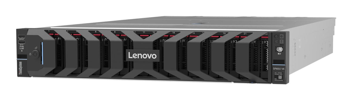 Lenovo ThinkSystem SR650 V4 server Rack (2U) Intel Xeon 6 2.3 GHz 256 GB DDR5-SDRAM 1300 W