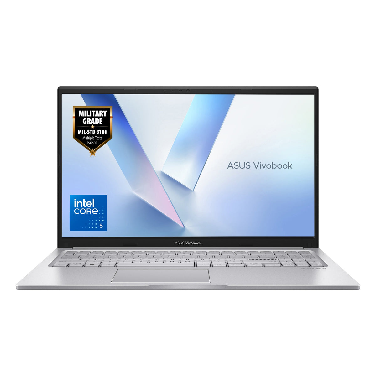 ASUS Vivobook 15 X1504MA-BQ055W Intel Core 7 350 Laptop 39.6 cm (15.6") Full HD 16 GB DDR5-SDRAM 512 GB SSD Wi-Fi 6 (802.11ax) Windows 11 Home Silver