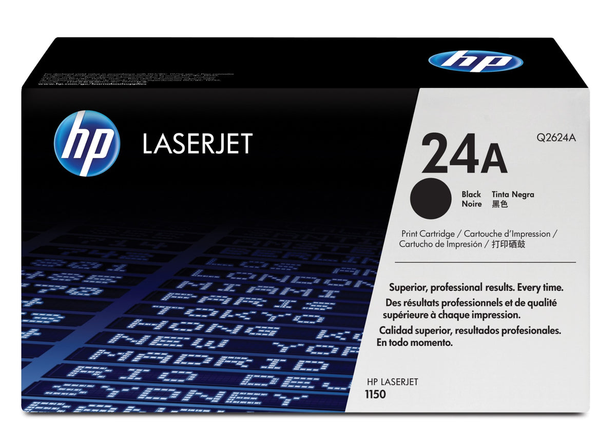 HP Q2624A/24A Toner cartridge black, 2.5K pages ISO/IEC 19752 for HP LaserJet 1150