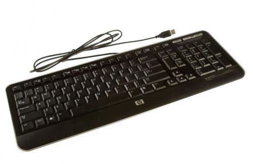 HPE A7861-65304 keyboard USB QWERTY Spanish Grey