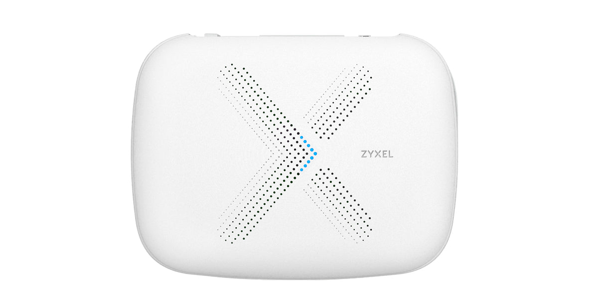 Zyxel MULTY X WSQ50 TRI-BAND wireless router Gigabit Ethernet Dual-band (2.4 GHz / 5 GHz) White