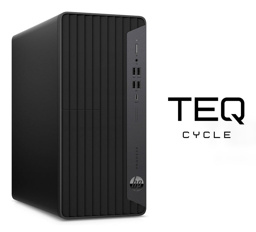 Teqcycle HP Elitedesk 600 G9 Intel� CoreT i5 i5-10500T 32 GB DDR4-SDRAM 1 TB SSD Windows 11 Pro Micro Tower PC Black