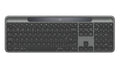 Logitech Signature Slim Solar+ K980 keyboard Universal RF Wireless + Bluetooth QWERTY UK English Graphite