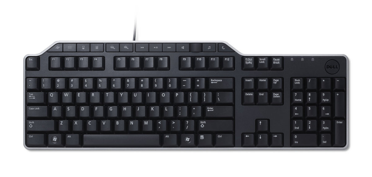 DELL KB522 keyboard Universal USB QWERTY Spanish Black