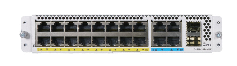 Cisco C-SM-16P4M2X= network switch module 2.5 Gigabit Ethernet, Gigabit Ethernet