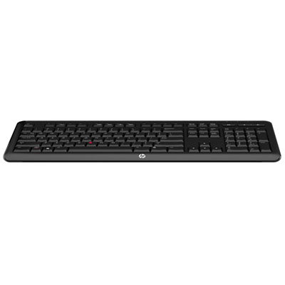 HP 708630-071 keyboard RF Wireless QWERTY Spanish Black