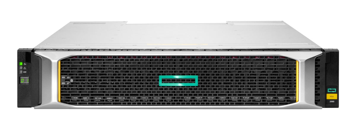 HPE MSA 2060 SFF 2x16Gb FC 4-port Controller Storage Array