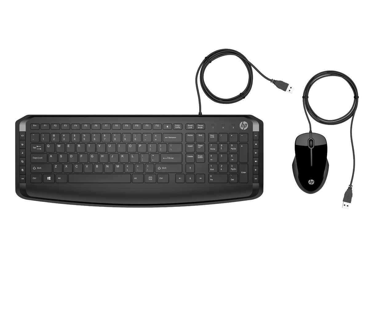 HP Pavilion AND MOUSE 200 keyboard Mouse included Universal USB Black