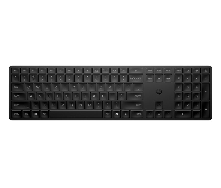 HP 455 Programmable Wireless keyboard Office RF Wireless Black