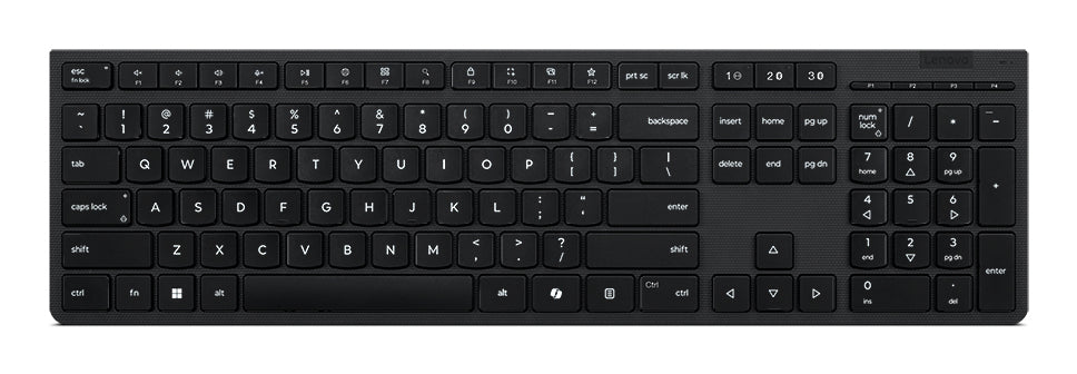Lenovo 4Y41R64540 keyboard Home/Office RF Wireless + Bluetooth US English Black