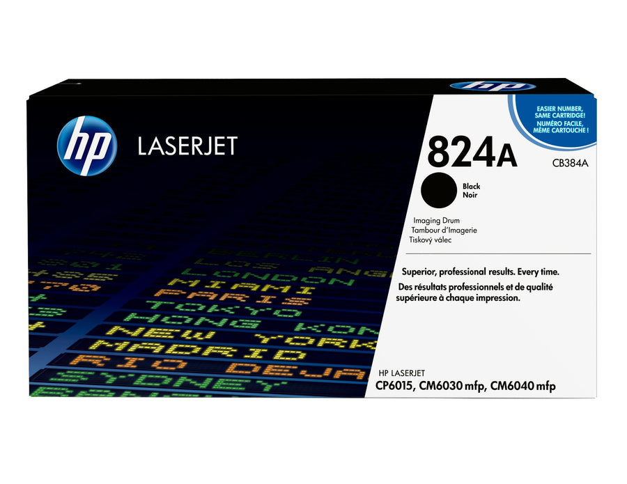 HP CB384A/824A Drum kit black, 23K pages ISO/IEC 19798 for HP CLJ CP 6015/CM 6040