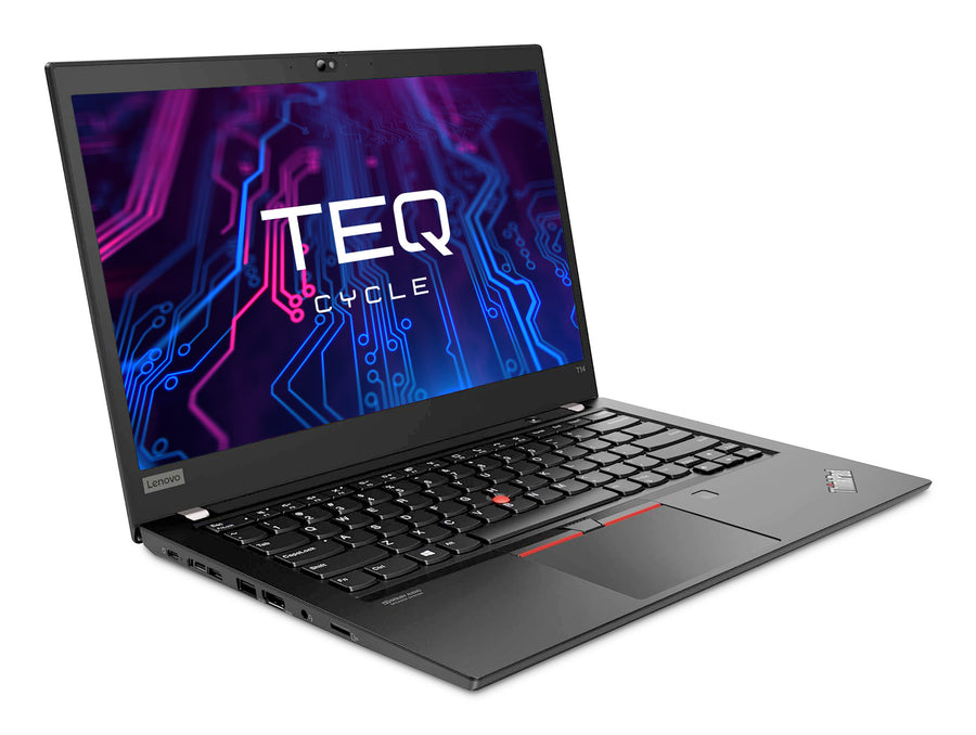 Teqcycle Lenovo ThinkPad T14 G2 AMD RyzenT 5 PRO PRO 5650U Laptop 35.6 cm (14") Full HD 16 GB DDR4-SDRAM 256 GB SSD Wi-Fi 6 (802.11ax) Windows 11 Pro Black French