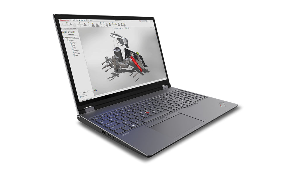 Lenovo ThinkPad P16 Gen 2 Intel® Core™ i9 i9-13980HX Mobile workstation 40.6 cm (16") WQXGA 32 GB DDR5-SDRAM 1 TB SSD NVIDIA RTX 3500 Ada Wi-Fi 6E (802.11ax) Windows 11 Pro Black UK English