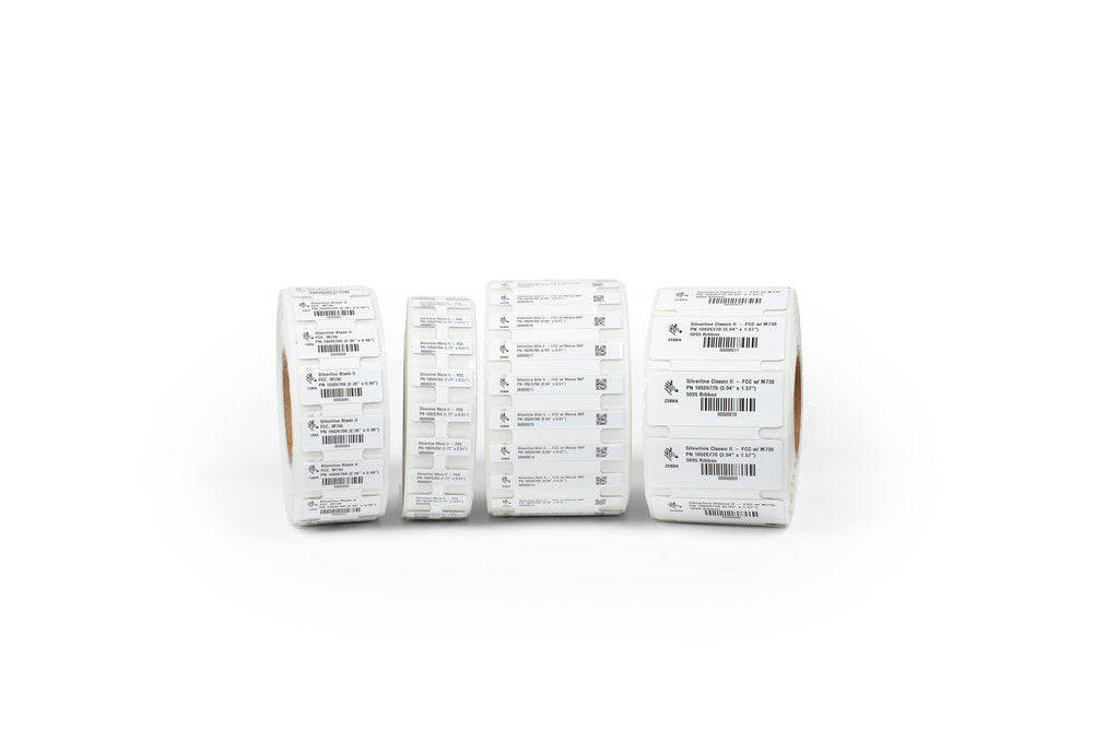 Zebra Silverline Blade II RFID Label White