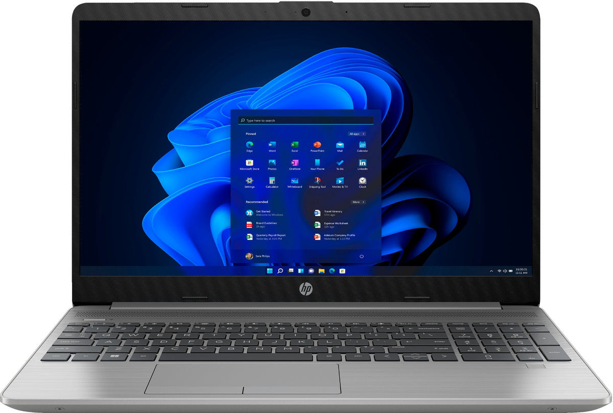 HP 250 G9 Intel� CoreT i5 i5-1235U Laptop 39.6 cm (15.6") Full HD 8 GB DDR4-SDRAM 256 GB SSD Wi-Fi 6 (802.11ax) Windows 11 Home Silver