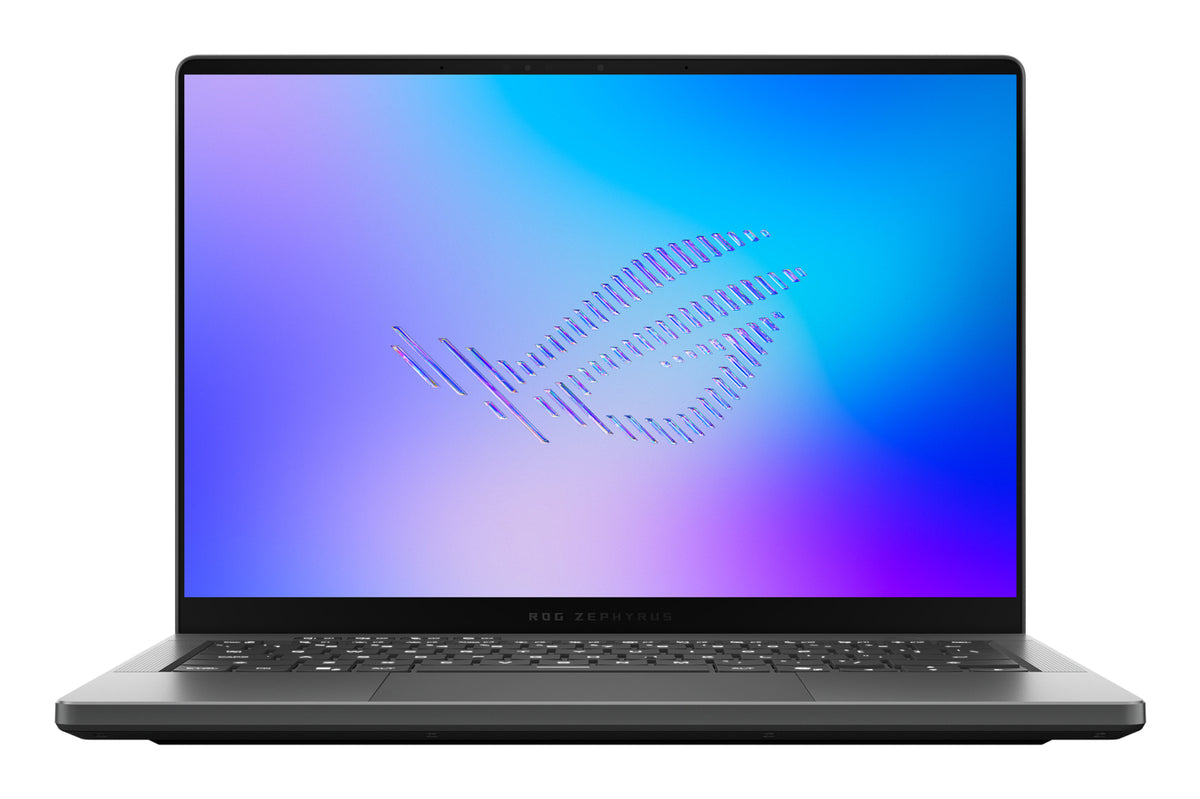 ASUS ROG Zephyrus G14 GU405AR-SY098W Intel Core Ultra 9 386H Laptop 35.6 cm (14") 3K 32 GB LPDDR5x-SDRAM 1 TB SSD NVIDIA� GeForce RTXT 5070 Ti Laptop GPU Wi-Fi 7 (802.11be) Windows 11 Home Grey QWERTY UK English