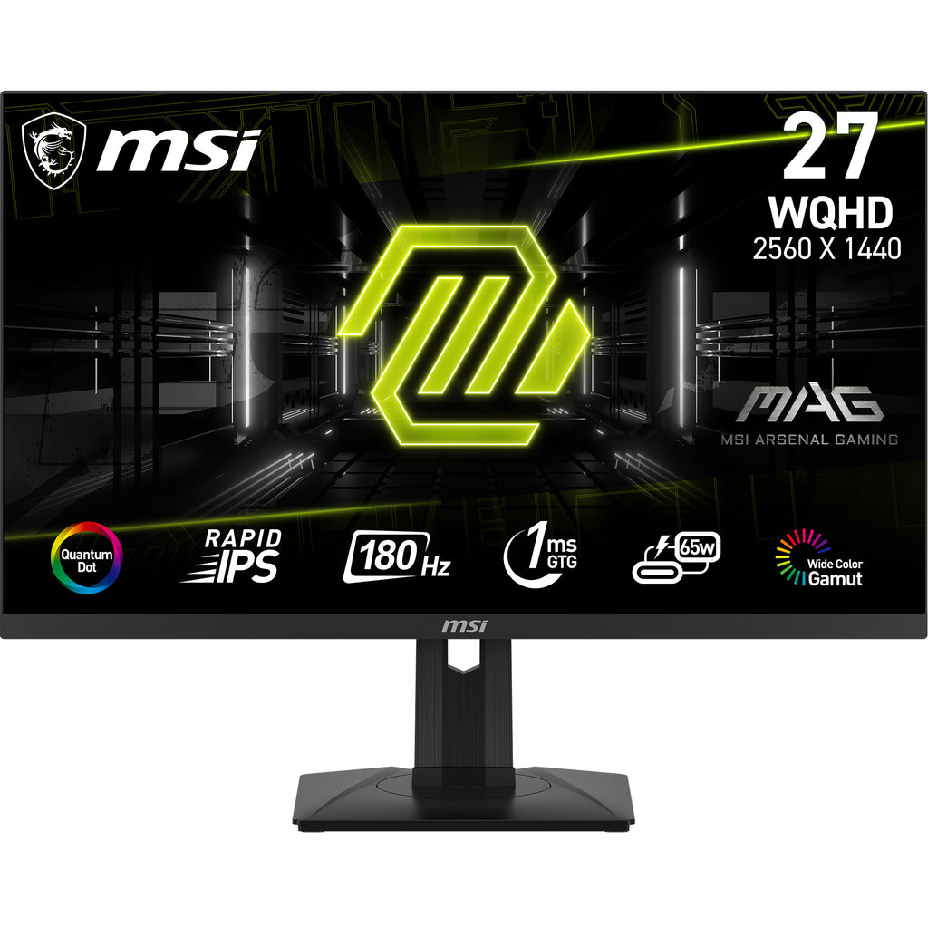 MSI MAG 274QRFDE QD E2 computer monitor 68.6 cm (27") 2560 x 1440 pixels Wide Quad HD LCD Black