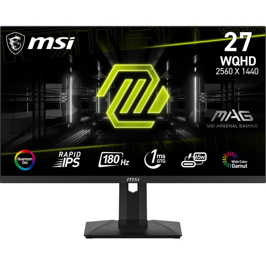 MSI MAG 274QRFDE QD E2 computer monitor 68.6 cm (27") 2560 x 1440 pixels Wide Quad HD LCD Black
