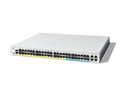 Cisco Catalyst C1300-48MGP-4X Managed L2/L3 Gigabit Ethernet (10/100/1000) Power over Ethernet (PoE) Grey