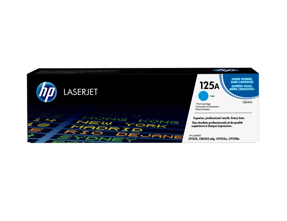 HP CB541A/125A Toner cartridge cyan, 1.4K pages ISO/IEC 19798 for HP CLJ CP 1210