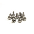 StarTech.com 50-Pack M6 12mm Screws, Mounting Screws for 19" or 10" Server Racks, Cabinets and Enclosures, Silver - TAA