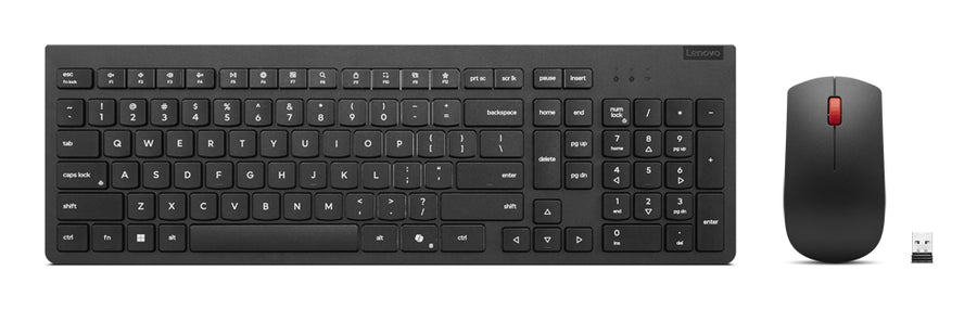 Lenovo 4X31R64464 keyboard Mouse included Office RF Wireless French Black