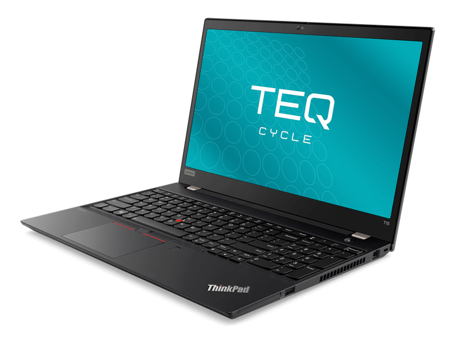 Teqcycle Lenovo Thinkpad T15 G1 Intel® Core™ i5 i5-10210U Laptop 39.6 cm (15.6") Full HD 16 GB DDR4-SDRAM 256 GB SSD Wi-Fi 6 (802.11ax) Windows 11 Pro Black Nordic