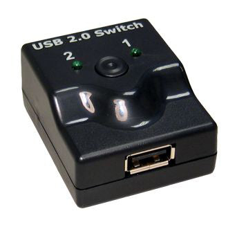 Cables Direct USB 2.0 2 Port Mini Switch Black