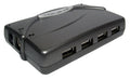 Cables Direct NLUSB2-222 interface hub 480 Mbit/s Black