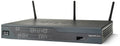 Cisco 881 wireless router Fast Ethernet Single-band (2.4 GHz) Black