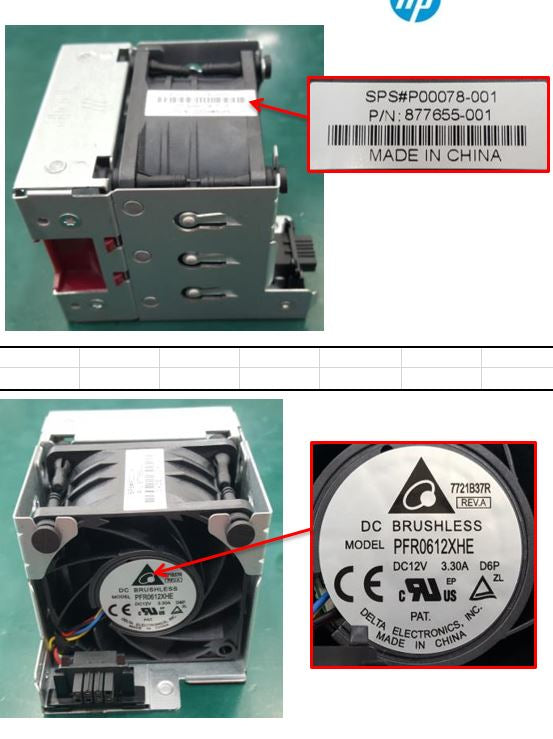 Hewlett Packard Enterprise FAN MODULE SD Other