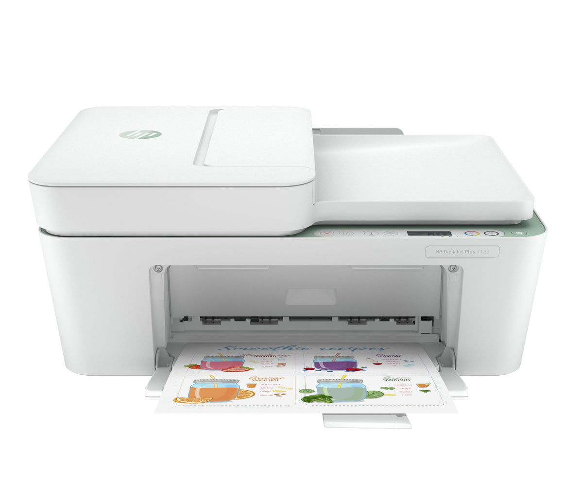 HP DeskJet Plus 4122 Wireless All-in-One Color Printer, Instant Ink; Copier, Scanner