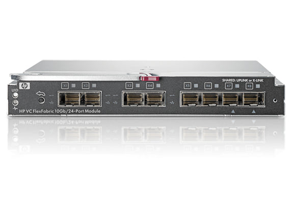 HPE BladeSystem Virtual Connect FlexFabric 10Gb/24-port Module Managed Black